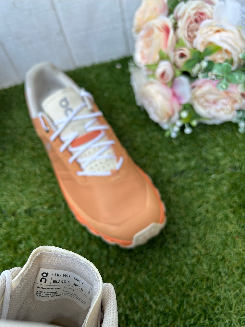 On Cloudventure Trail Running Shoe Copper | Orange women size 9 gently used - Picture 15 of 16